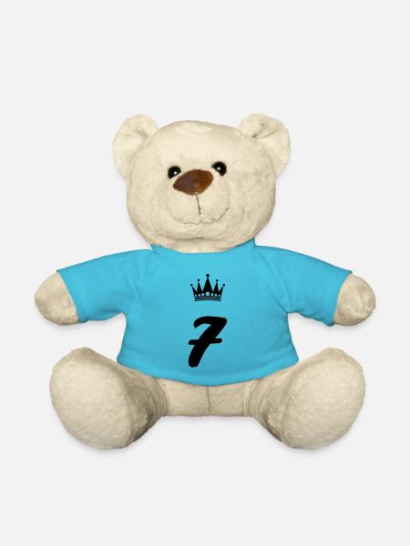 7 Couronne - Nounours - bleu outremer
