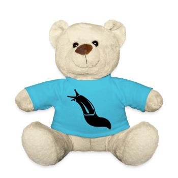 slug - Teddy Bear - atoll blue - Front