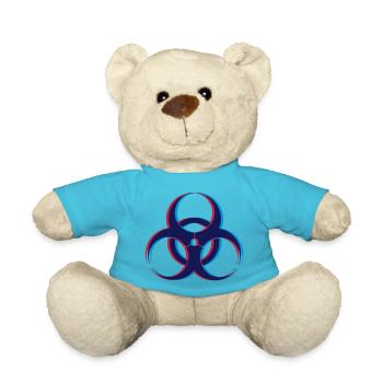 Biohazard 3D - Nounours - bleu outremer - Devant