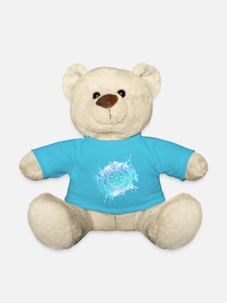 Mandala - Nounours - bleu outremer