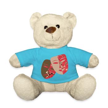 masques e 245 - Nounours - bleu outremer - Devant