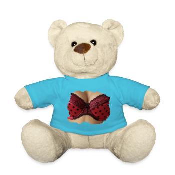 Dicke Titten - Teddy - Atollblau - Vorne