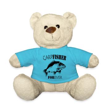 Carpfisher Karpfen Karpfenangeln Spiegler Schuppi - Teddy - Atollblau - Vorne