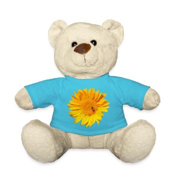 sunflower - Teddy Bear - atoll blue - Front