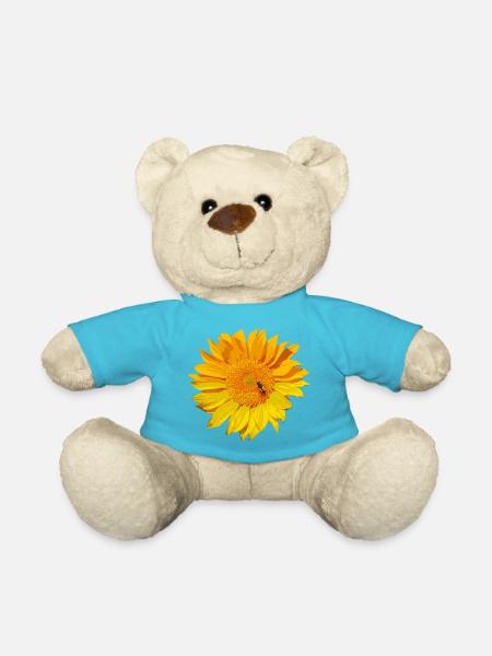 tournesol - Nounours - bleu outremer