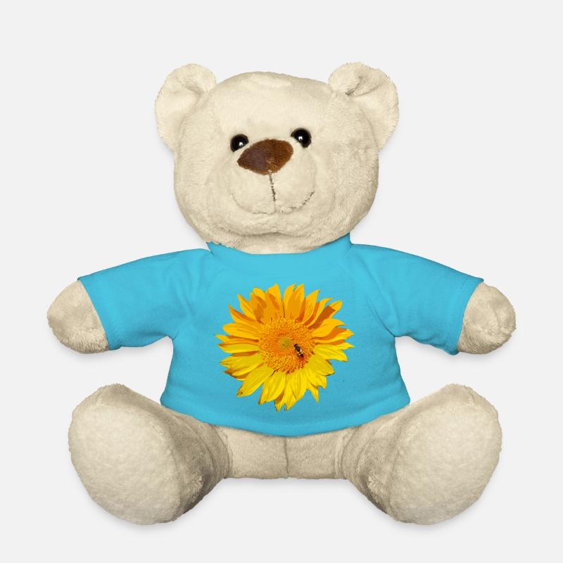 tournesol - Nounours - bleu outremer