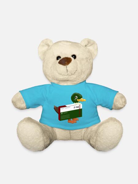 Lustige Ente - Teddy - Atollblau