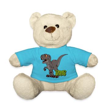 T-Rex Baby - Teddy - Atollblau - Vorne