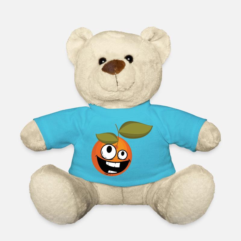 Joyeux Orange - Nounours - bleu outremer
