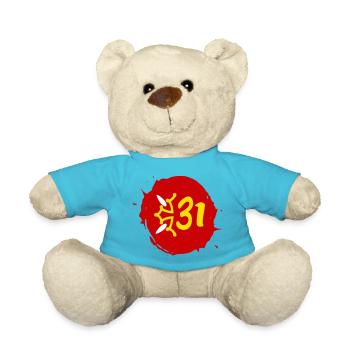 Haute Garonne - Teddy Bear - atoll blue - Front