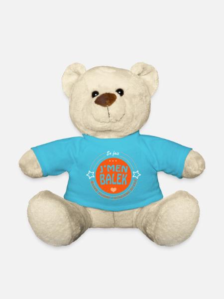 J'men balek ! - Nounours - bleu outremer