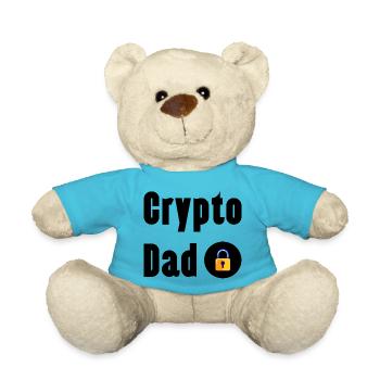 Bitcoin Trading Crypto Stocks - Nounours - bleu outremer - Devant