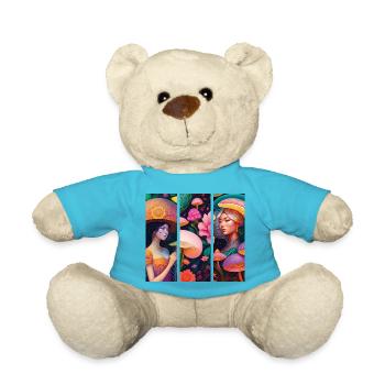 Fantasy-Paradies - Teddy - Atollblau - Vorne