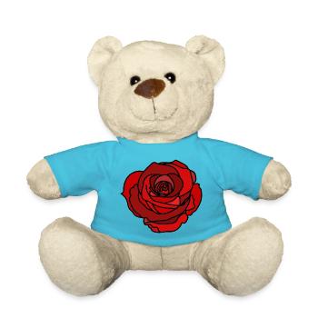 Rose - Nounours - bleu outremer - Devant