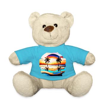 Summer Vibes #3 - Teddy - Atollblau - Vorne