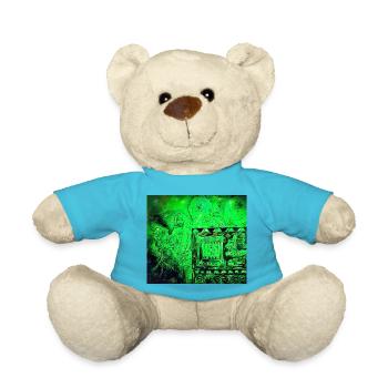 Afghanischer Traum - Teddy - Atollblau - Vorne
