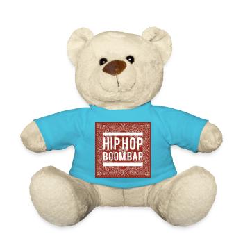 Boom bap - Teddy Bear - atoll blue - Front
