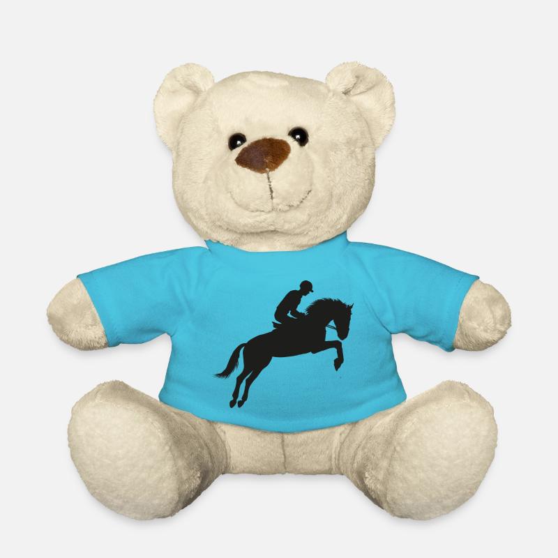 Pferde - Teddy - Atollblau