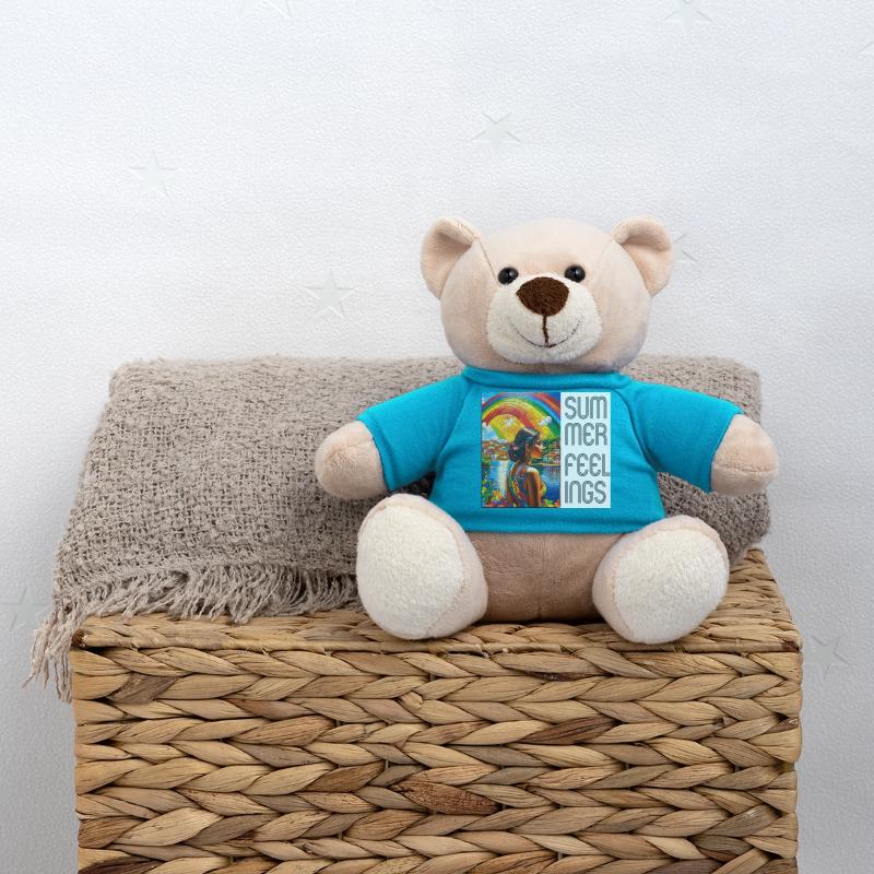 Summer Feeling: Regenbogen über einer brasilianisc Teddy