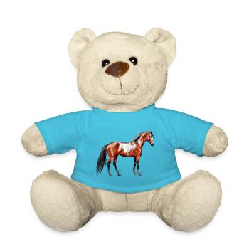 Rain Spirit - Pferd, stehend - Teddy - Atollblau - Vorne