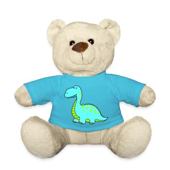 dino - Teddy - Atollblau - Vorne