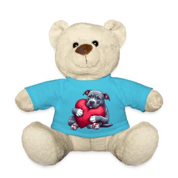 Cadeaux mignons de Pitbull - Nounours - bleu outremer - Devant