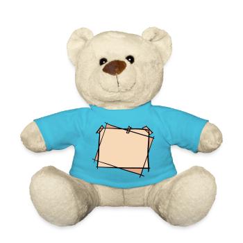 Photo Frames / Picture Frames for Beautiful Memories - Teddy Bear - atoll blue - Front