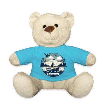BOATS, REEL ADVENTURE - Teddy Bear - atoll blue - Front