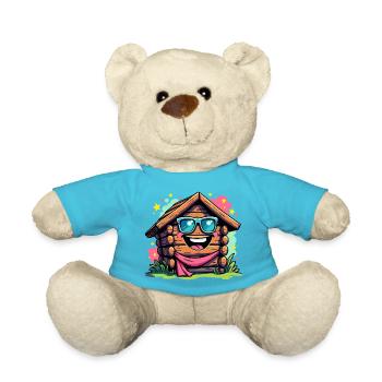 FUN HOLZ - Teddy - Atollblau - Vorne