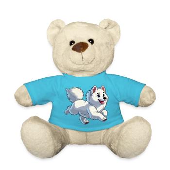 Samojede jung - Teddy - Atollblau - Vorne