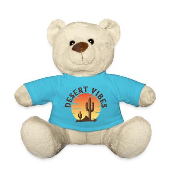 Wüsten-Vibes - Teddy - Atollblau - Vorne