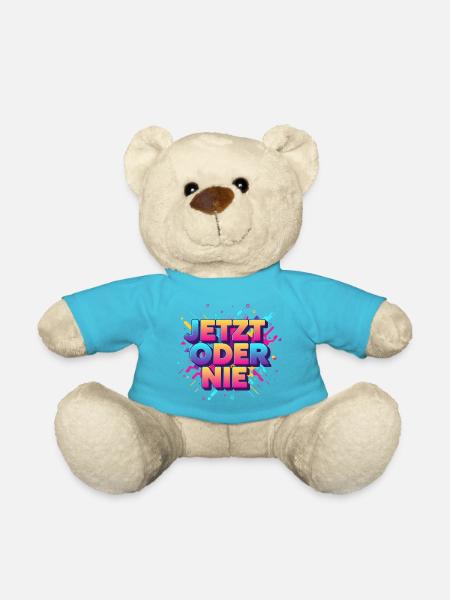 Jetz oder nie - Teddy - Atollblau