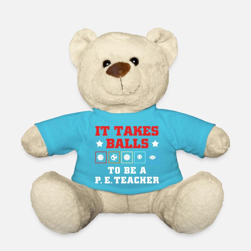Idrætslærer Idrætslærer Idrætslærer - Teddybjørn - atolblå