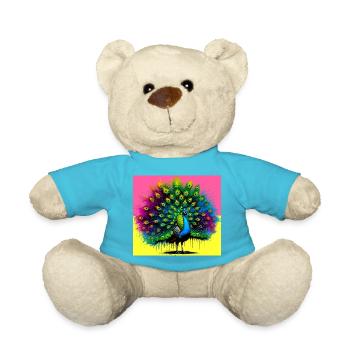 paon - Nounours - bleu outremer - Devant