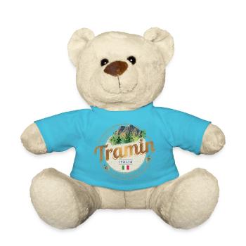 Tramin Trentino Südtirol Italien Vintage Souvenir - Teddy - Atollblau - Vorne