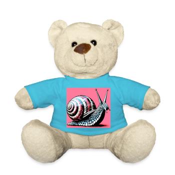 Escargot - Nounours - bleu outremer - Devant