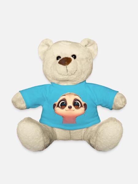 Meerkat Erdmännchen - Teddy - Atollblau
