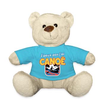 J’peux pas j’ai CANOË Logo - Nounours - bleu outremer - Devant