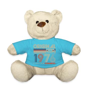 50e anniversaire 50 ans 1976 Né - Nounours - bleu outremer - Devant