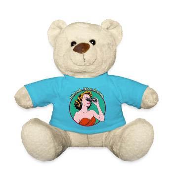 Oh, regarde. Plus de drame. - Nounours - bleu outremer - Devant