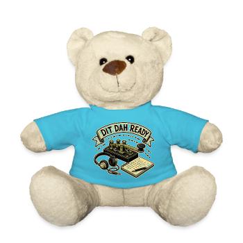 DIT DAH READY - Teddy - Atollblau - Vorne