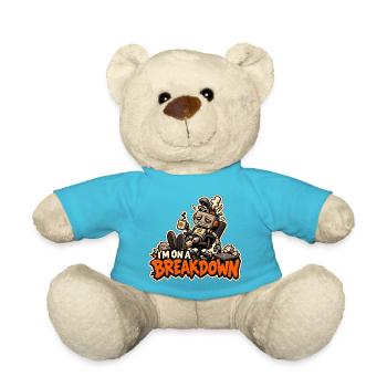 Ich habe einen Zusammenbruch - Teddy - Atollblau - Vorne