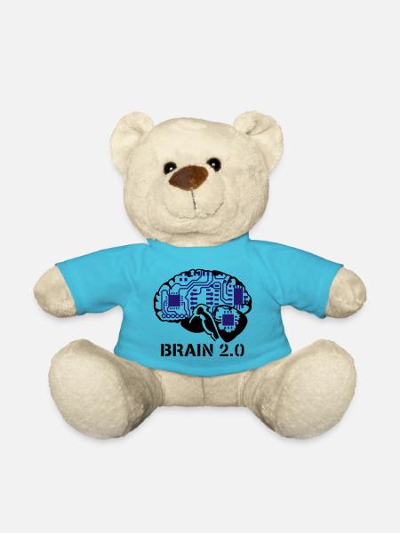 brain 2.0 - Nounours - bleu outremer