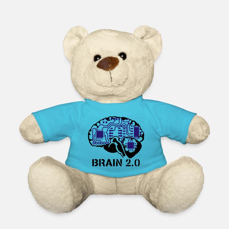 brain 2.0 - Nounours - bleu outremer