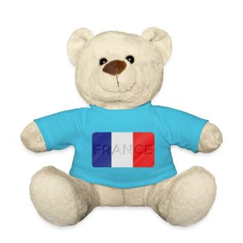 Frankreich - Teddy - Atollblau - Vorne
