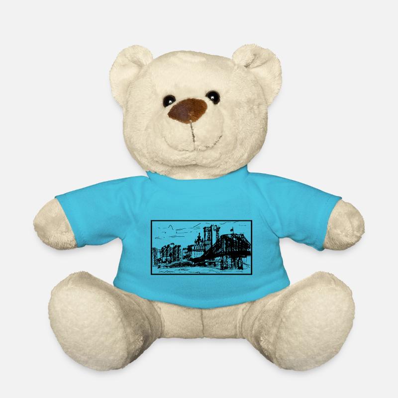 Skyline New York - Teddy - Atollblau