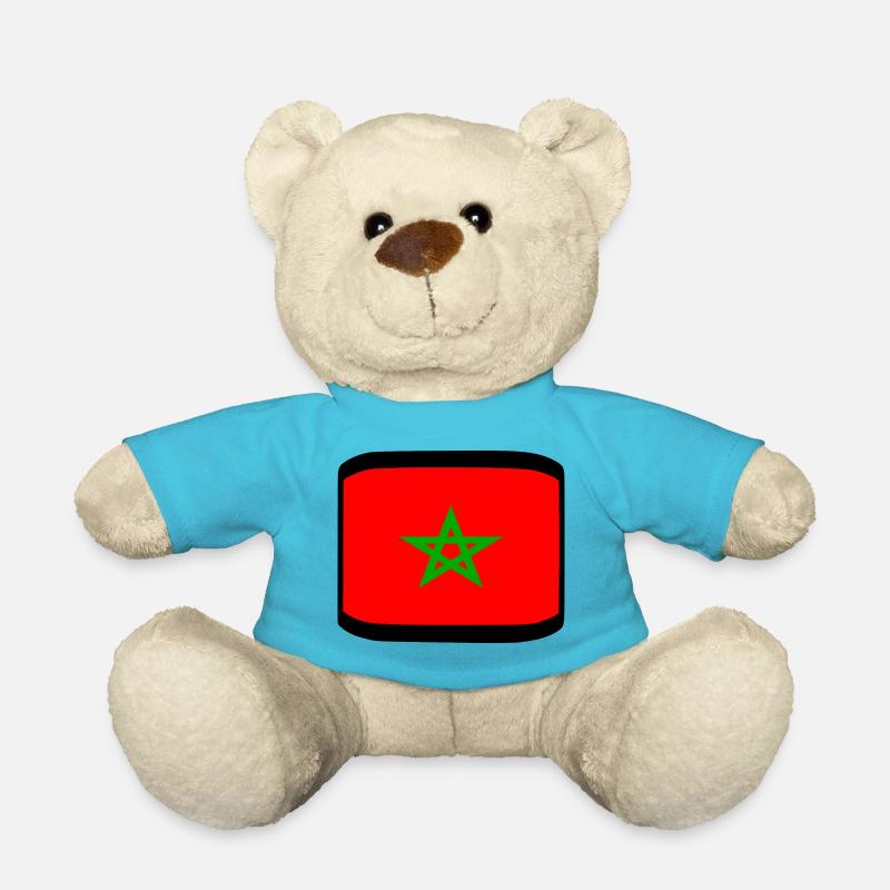 Maroc - Nounours - bleu outremer