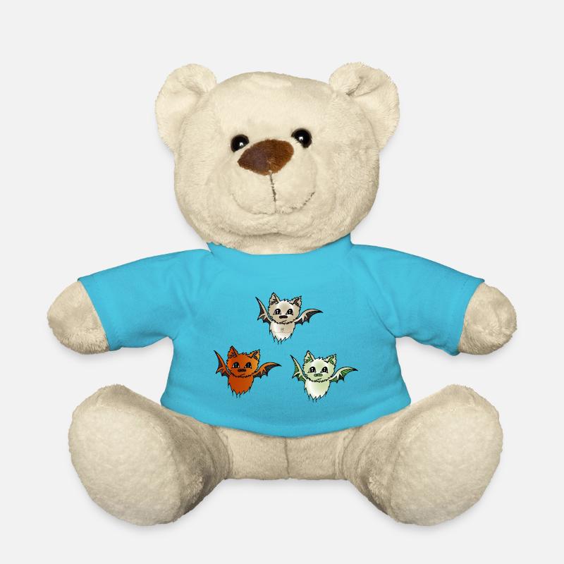 Fledermäuse - Teddy - Atollblau