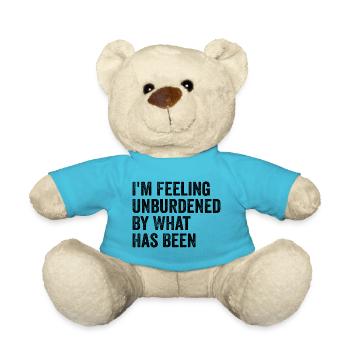 I'm feeling unburdened by what has been - Nounours - bleu outremer - Devant