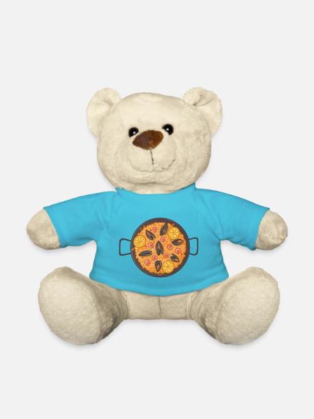 paella - Teddy Bear - atoll blue